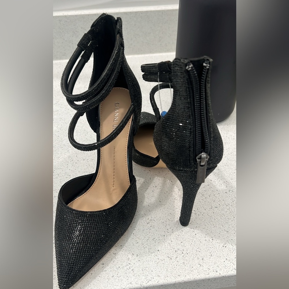 Size 8 sparkly heels